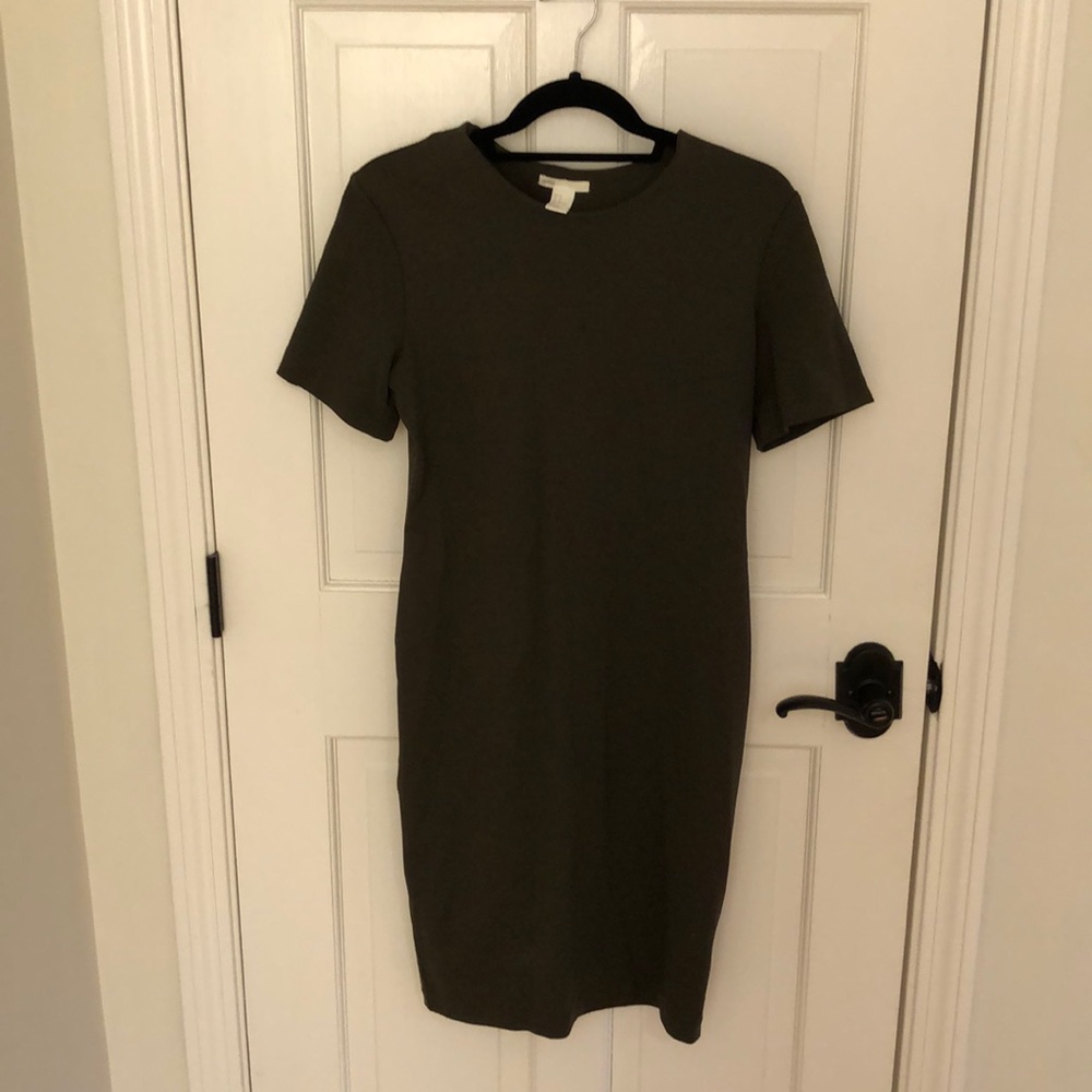 H&M Olive Green Tunic Dress